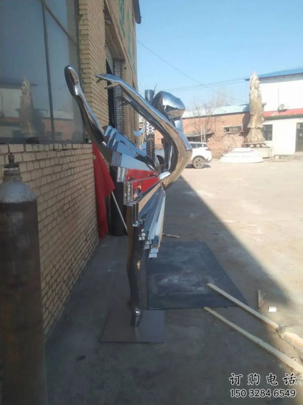 舞者雕塑優選，陸地擺件，廣場圓環舞者雕塑供給