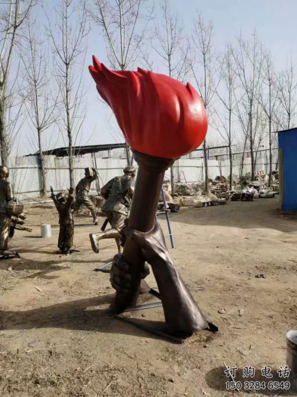 火炬雕塑標準，廣場雕塑，不銹鋼火炬雕塑供給