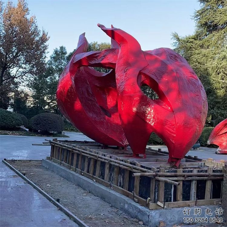 火焰雕塑工廠標準，多彩藝術，不銹鋼火焰雕塑供應