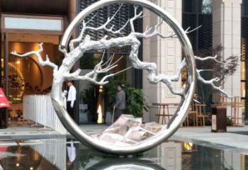 幾何花環(huán)雕塑