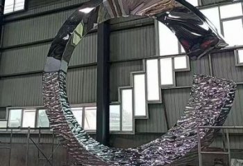 圓環(huán)雕塑造型選用，美陳雕塑，抽象不銹鋼圓環(huán)雕塑標(biāo)準(zhǔn)