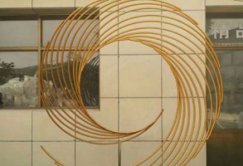 圓環(huán)雕塑供求，露天雕塑，鏤空圓環(huán)雕塑制作