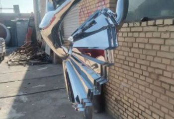 舞者雕塑供應，藝術雕塑，圓環(huán)舞者雕塑素材制造