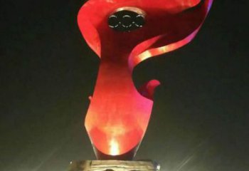 火炬雕塑承接，鍛造工藝，不銹鋼火炬雕塑訂做