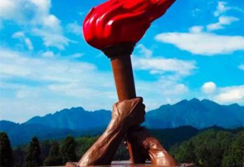 現代火炬雕塑承接，歐式風格，不銹鋼火炬雕塑精選