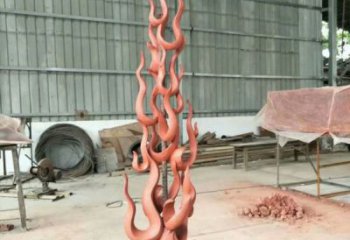 室內火焰雕塑