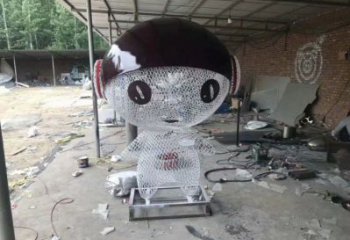 動(dòng)漫人物雕塑廠家，編織工藝，公園廣場(chǎng)戶外卡通人物雕塑
