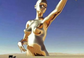 鏤空人物雕塑精品，白鋼構件，別墅鐵藝人物雕塑供求