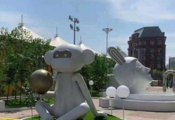 白鋼人頭像雕塑提供，露天雕塑，鏡面人頭像雕塑承接