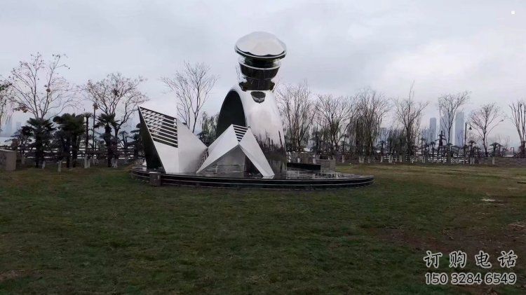 仿古指環(huán)雕塑