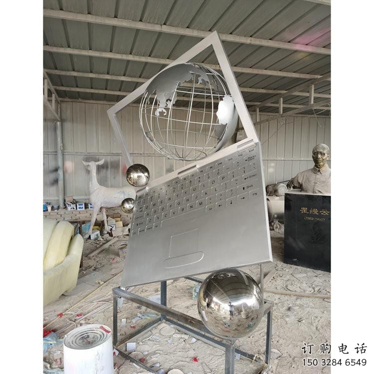 金屬筆記本雕塑制造商，鋼管組合，公共筆記本雕塑優選