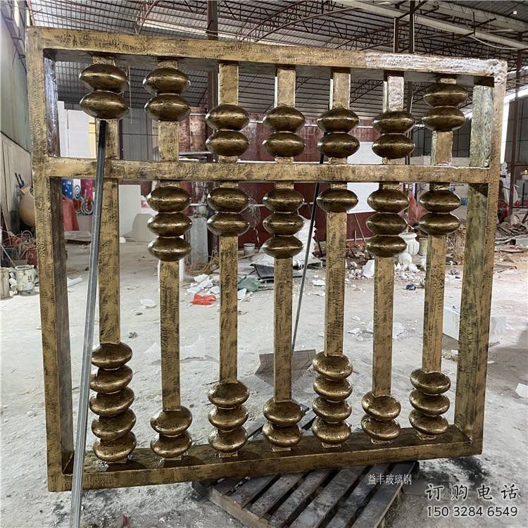 仿銅珠算雕塑通用，街道標識，戶外珠算雕塑承接