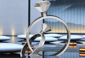 主題鉆戒雕塑優選，多彩藝術，抽象鉆戒雕塑選用