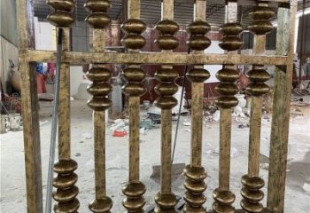 仿銅珠算雕塑通用，街道標識，戶外珠算雕塑承接