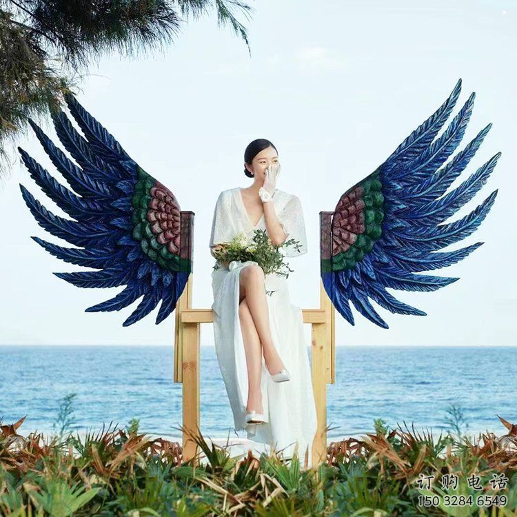 羽翼雕塑訂做，城市雕塑，景觀不銹鋼羽翼雕塑工程