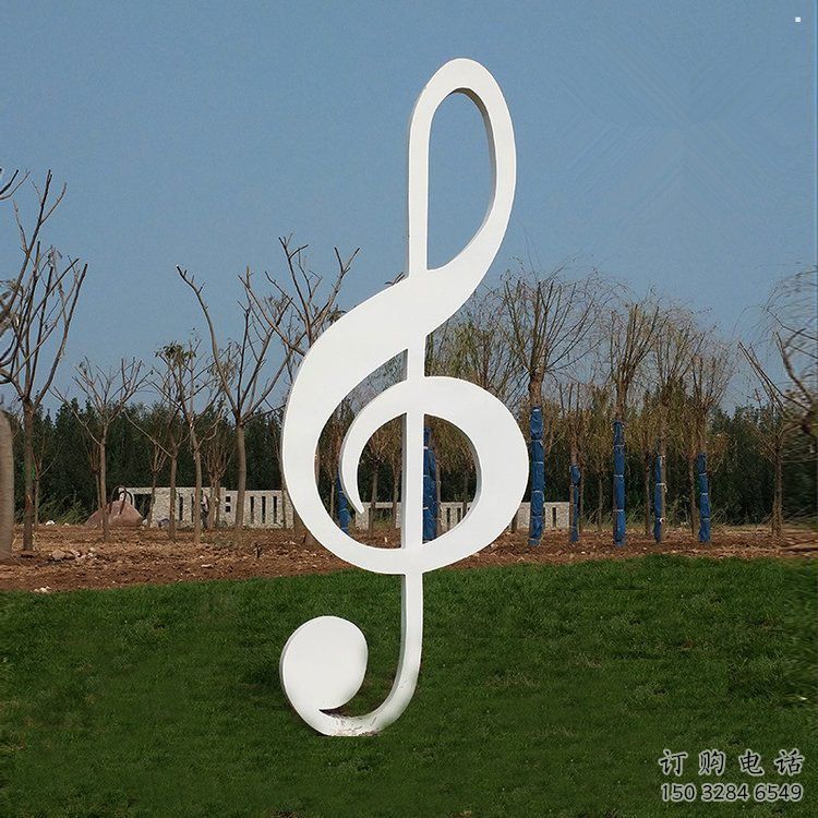 音樂符號雕塑供需，美陳雕塑，歐式景觀音樂雕塑承接