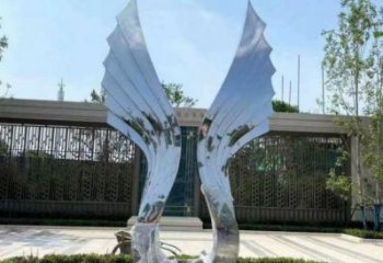 戶外翅膀雕塑，公園歐式雕塑，公園工藝