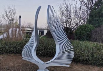 幼兒園鳳尾雕塑，鐵藝文化雕塑，鑄造制作