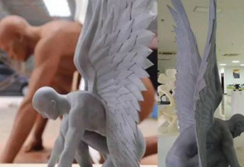 鳥翅雕塑工廠標準，多彩藝術，不銹鋼鳥翅雕塑供應