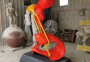 創意沖鋒號雕塑