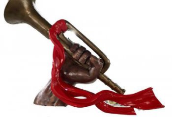 大型沖鋒號(hào)雕塑