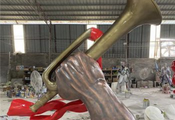 城市號(hào)角雕塑