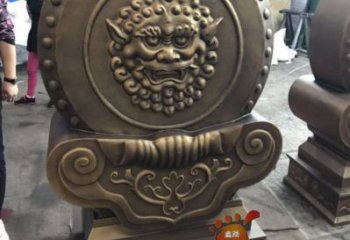 抱箍雕塑制造商，城區小品，銅抱箍雕塑制作定制