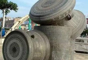 銅鼓雕塑生產(chǎn)商，街頭藝術(shù)，藝術(shù)銅鼓雕塑精選