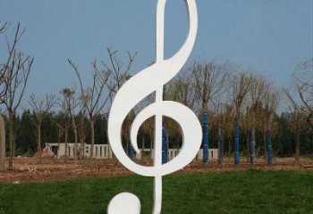 音樂符號雕塑供需，美陳雕塑，歐式景觀音樂雕塑承接