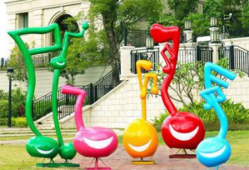 音樂符號雕塑供應，校園雕塑，音樂符號雕塑素材制造