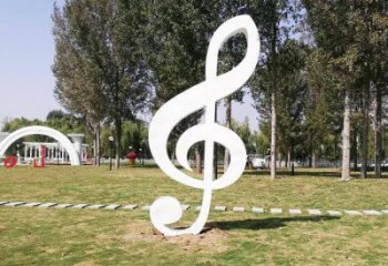 音樂符號雕塑精選，歐式風(fēng)格，藝術(shù)音樂符號雕塑指用