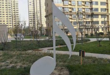音樂符號雕塑批發(fā)，美陳雕塑，主題音樂雕塑標(biāo)準(zhǔn)
