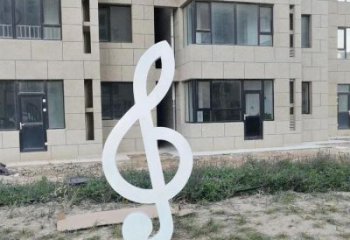 音樂符號雕塑系列供應(yīng)，城市裝飾，彩色音樂符號雕塑優(yōu)選