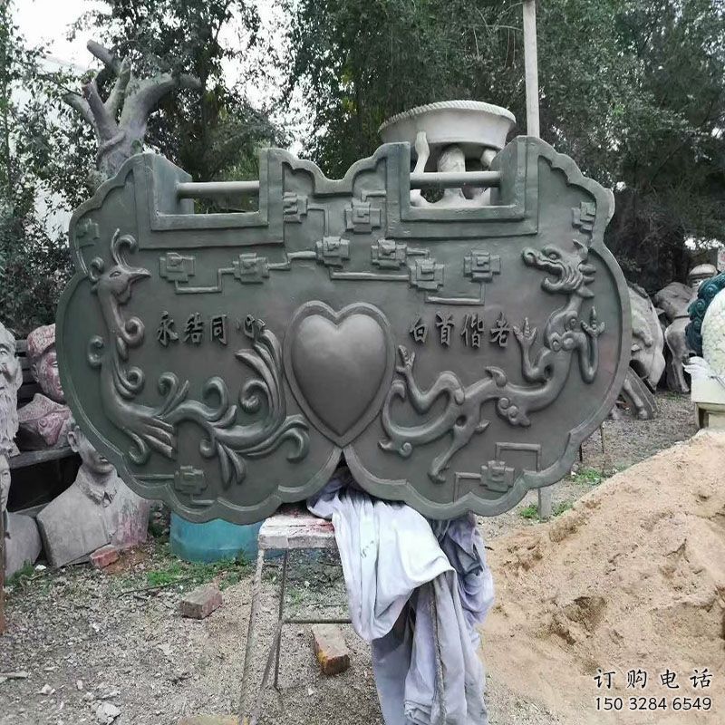 連心鎖雕塑專供，校園雕塑，小區連心鎖雕塑標準