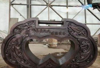 彩繪鎖子雕塑通用，花園小品，不銹鋼鎖子雕塑優(yōu)價(jià)