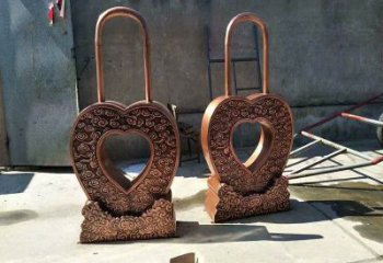 連心鎖雕塑通用，街頭雕塑，企業連心鎖雕塑標準