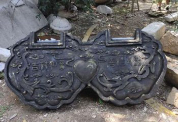 室外銅鎖子雕塑展品，公園小品，城市銅鎖子雕塑供需