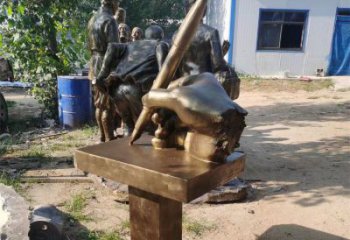 蚌埠手握鋼筆雕塑，街道標識，玻璃鋼手握鋼筆雕塑廠家