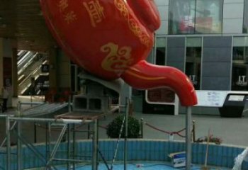 池州鐵藝水景天壺雕塑，噴泉雕塑，抽象天壺雕塑制作