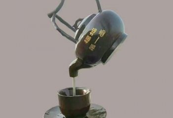 合肥玄關(guān)懸壺雕塑