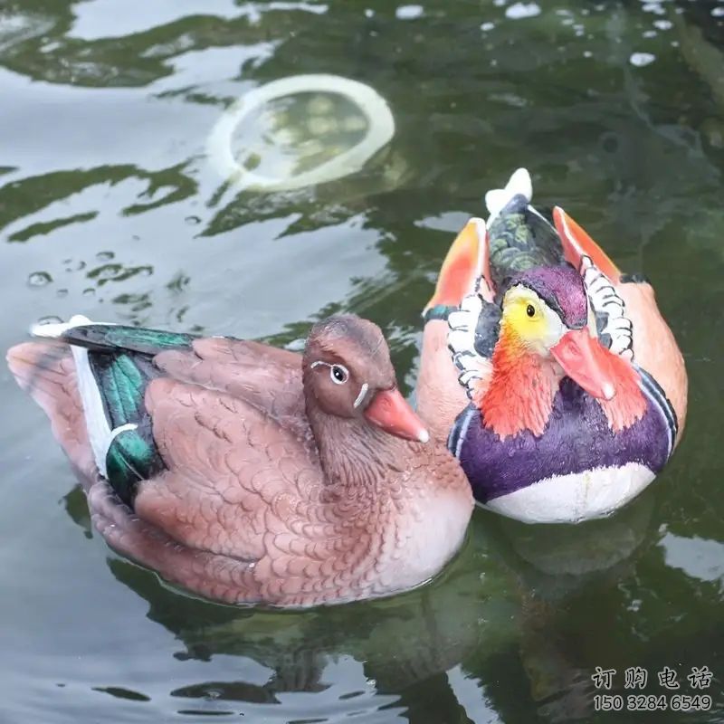 合肥園林鴛鴦雕塑