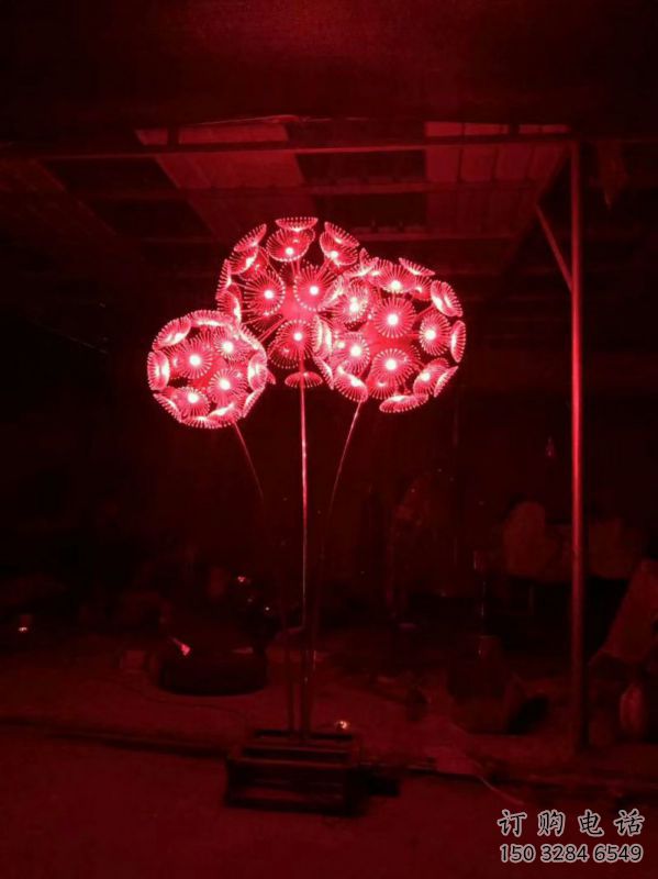 武威企業(yè)蒲公英雕塑