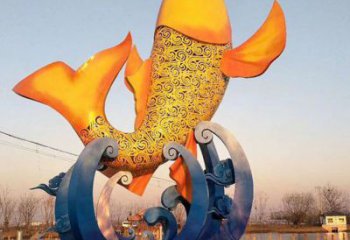 云浮園林鯉魚雕塑