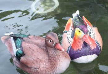 欽州園林鴛鴦雕塑