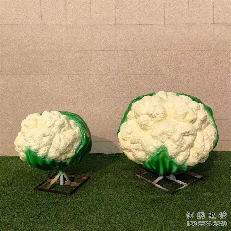 安陽創(chuàng)意西藍(lán)花雕塑