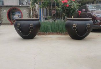 新鄉鑄銅缸雕塑制造商