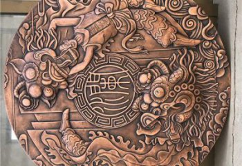 襄樊戶外浮雕供求，村標概念，鍛銅浮雕制作廠家