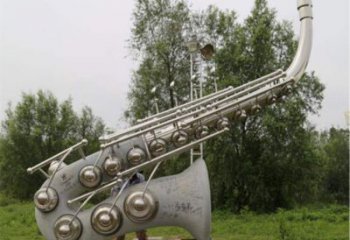 宜昌街頭薩克斯雕塑