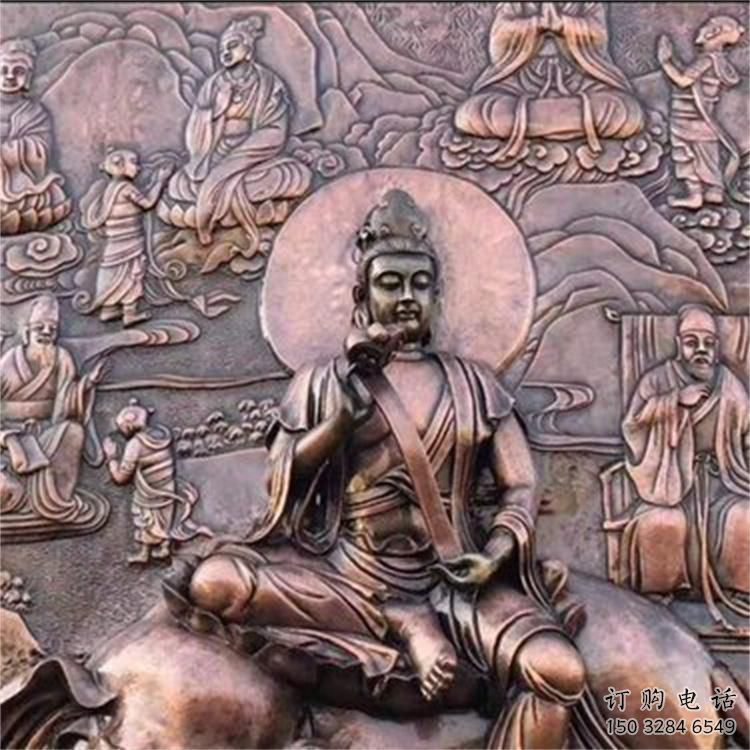 西湖佛像浮雕精選，鑄銅藝術(shù)，鑄造佛像浮雕廠家