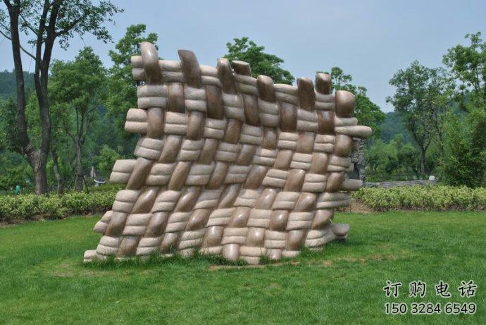 鷹潭鏤空包包雕塑